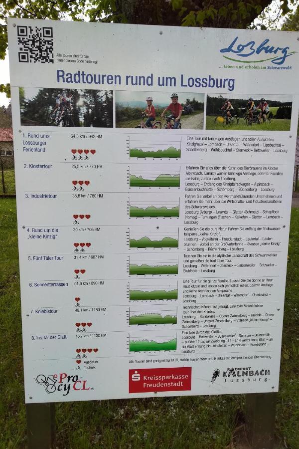 Ferienwohnung Schuhmacherwerkstatt Wilhelm Wendel Loßburg Exteriör bild
